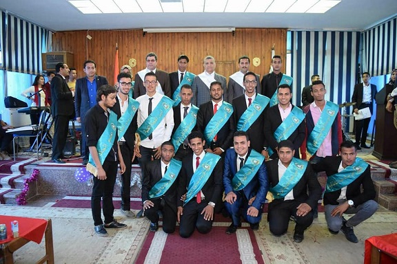 أداب سوهاج تنظم حفل لتنصب اتحاد طلابها.