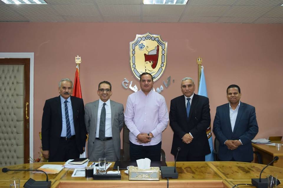 جامعة سوهاج تبحث التعاون مع الشركة العربية لتكنولوجيا المعلومات MKCL