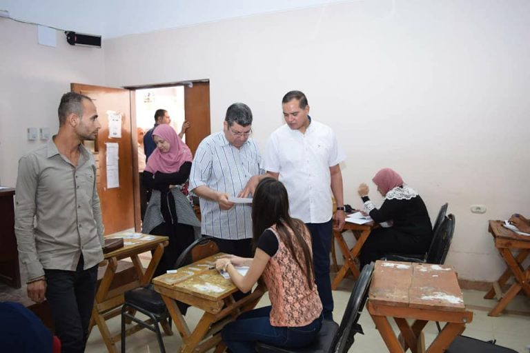 11 الف بالاداب يخوضون امتحانات نهاية العام بجامعة سوهاج