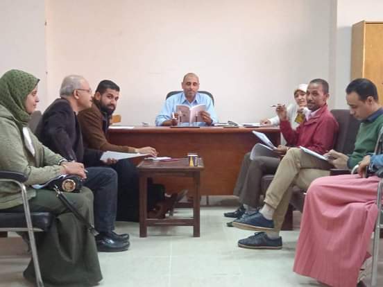 د.غلاب عليو محاضرا لورشة عمل حول استيفاء معايير الاعتماد البرامجي بقسم الفلسفة بكلية الآداب جامعة سوهاج