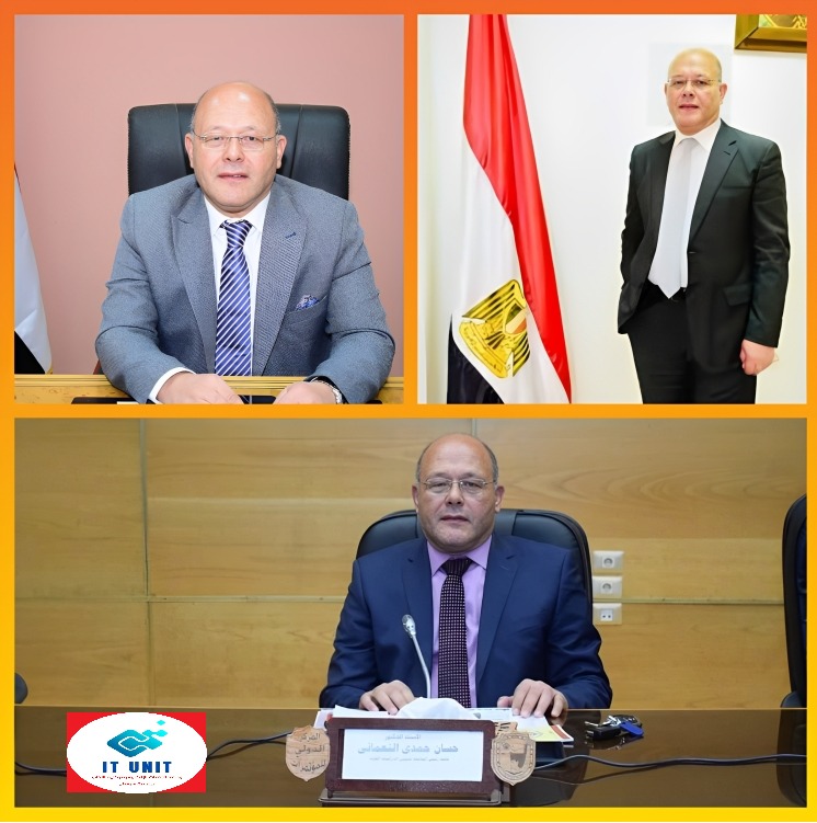 الدكتور حسان حمدى عبد الرحمن نعمان رئيس الجامعة .